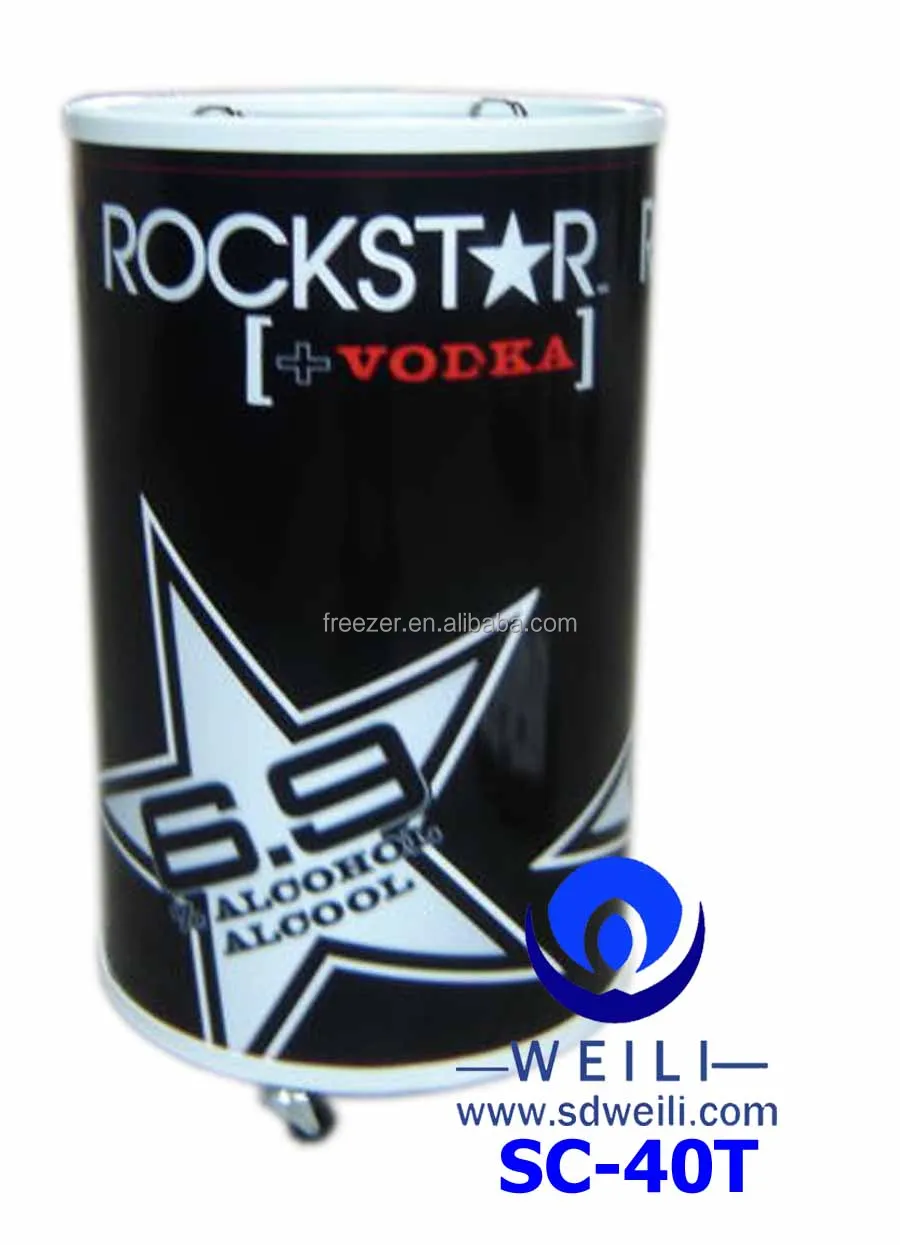40L прямое охлаждение может холодильник вертикально бутылки охладитель