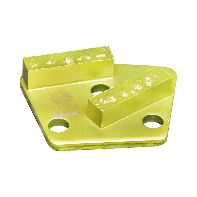 Factory direct sales and diamond  durable dry concrete floor polishing pads making machine