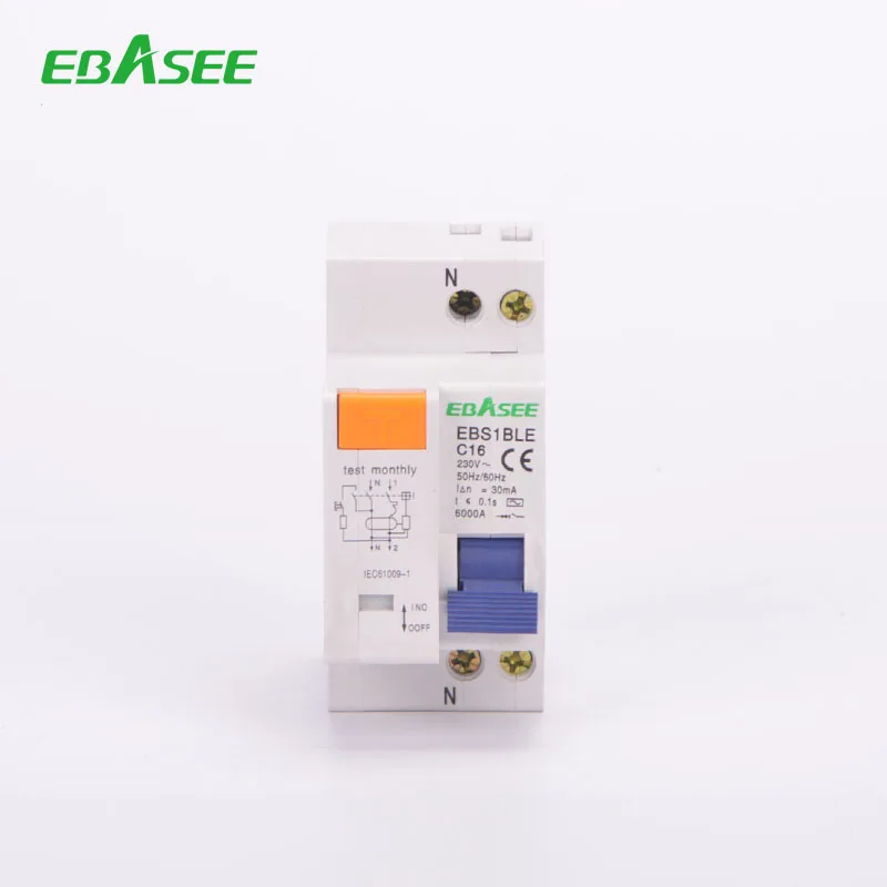 Tehow IEC61008/IEC61009-1 Standard B type RCCB RCBO