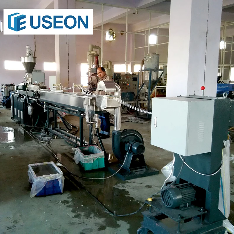 Хорошее Обслуживание лаборатории пластик масштаб двухшнековые экструдера ПВХ Экструзионная линия машины