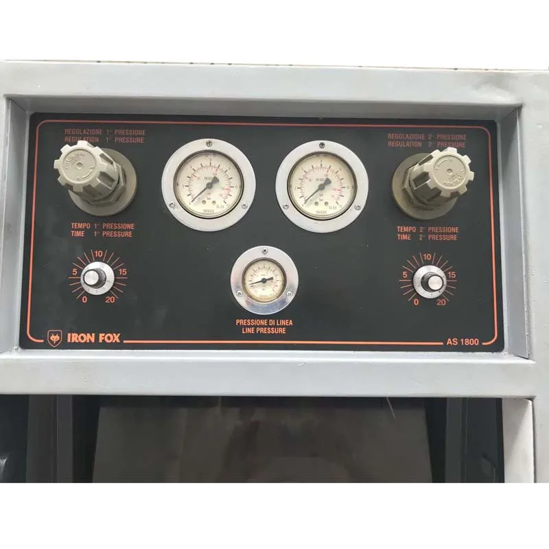 Iron fox pneumatic sole press attaching shoes making machine price