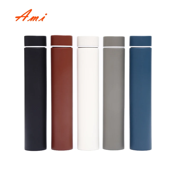 280ml Mini Slim Vacuum Insulated Stainless Steel Water Bottle for gift
