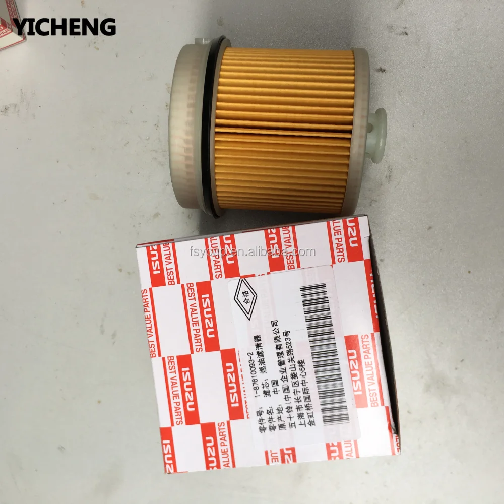 
Fuel Filter for Isuzu 4hk1 engine parts 1-87610093-0 8-98203599-0 
