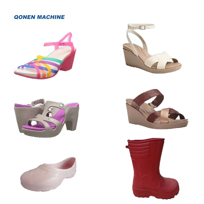 
eva flip flops shoemaking injection molding machine 