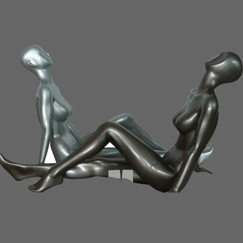 Fitness display,  yoga pose dummy, sports mannequins female