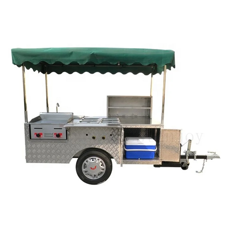 Подгоняемая Мобильная машина для приготовления напитков, гриля, пузырьков, чая, хот-догов, корзина для еды, Китай