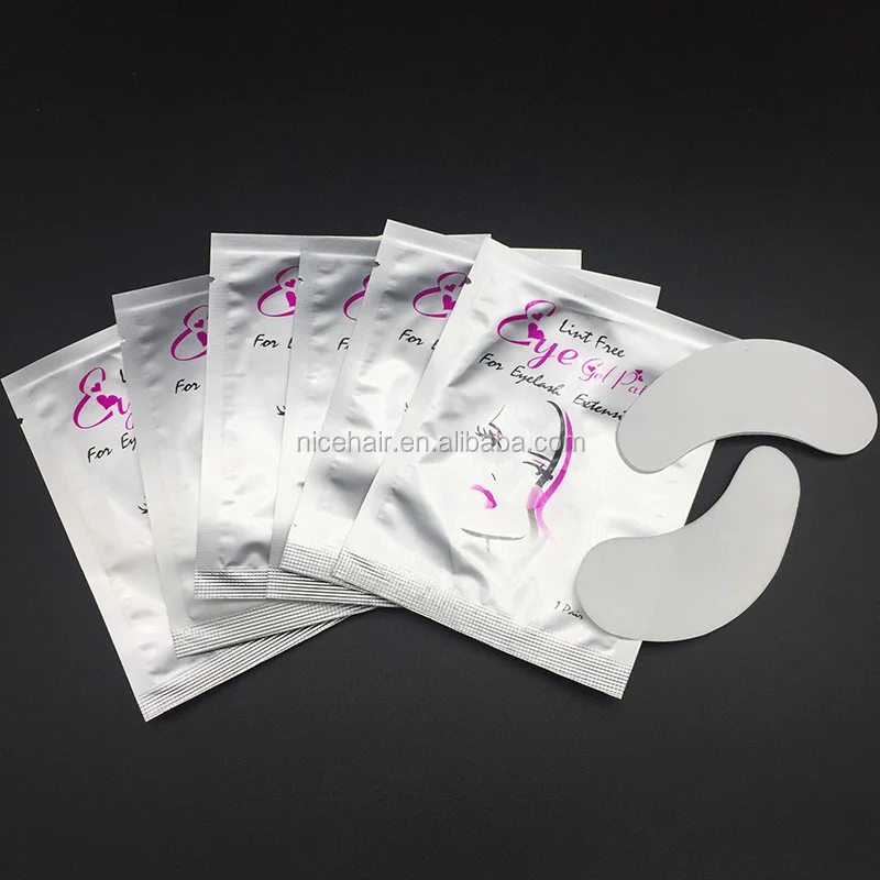 
Comfortable Lint Free Gel Under Eye Pads For Eyelash Extension Accessories 
