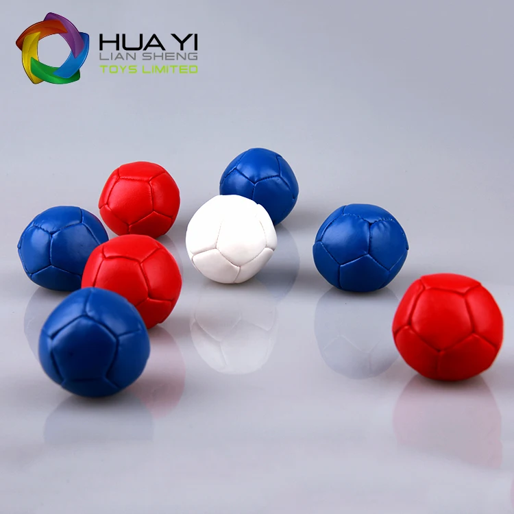 Хорошее качество PU кожа чучела бобы мяч бочча
