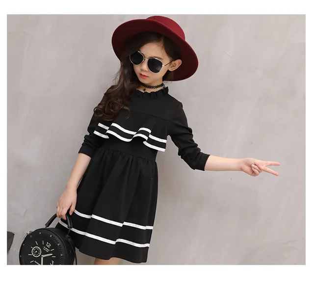 Hao Baby Western Style Of The Girls Fall On The New Dress Girls Dress Names With Pictures