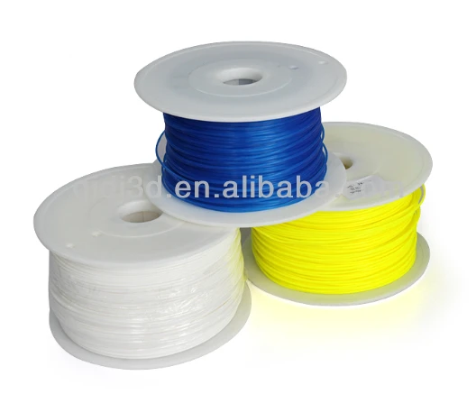 2014 best selling acrylonitrile butadiene styrene& noac filaments for 3d printing