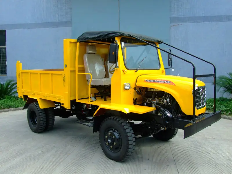 Diesel farm tracks 4*4 pulm trucks for a muddy path