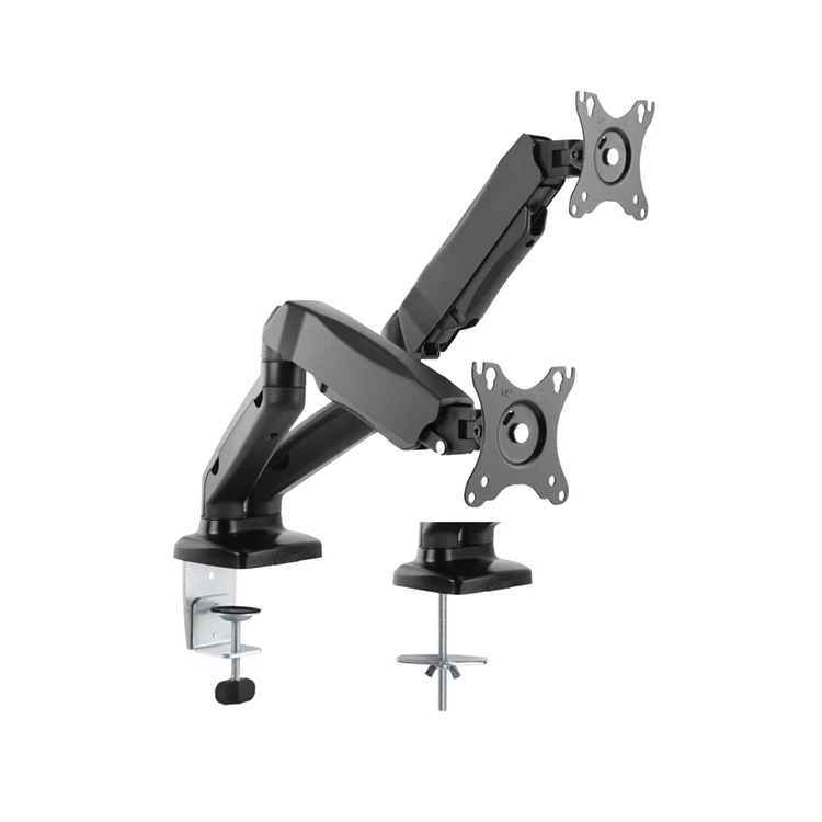 Black Full Motion With Angle Freely Adjustable Laptop Arm Wall Monitor Mount Laptop Mount