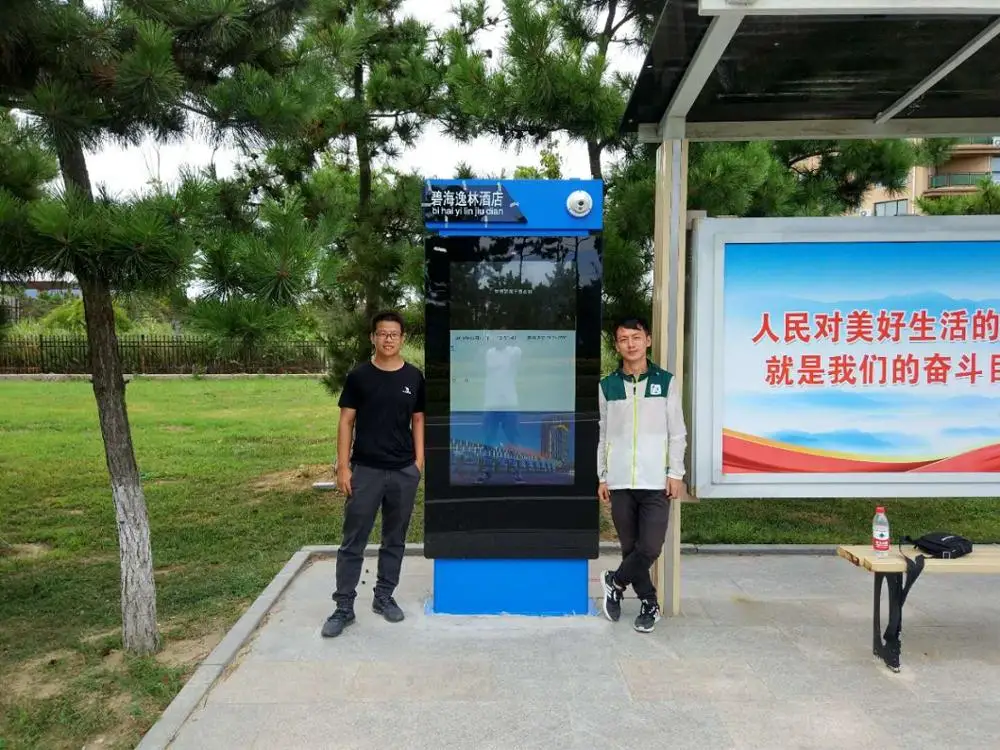  55 дюймов напольные интеллектуальные электронные автобусные остановки цифровая надпись дисплей signage с системой управления содержанием