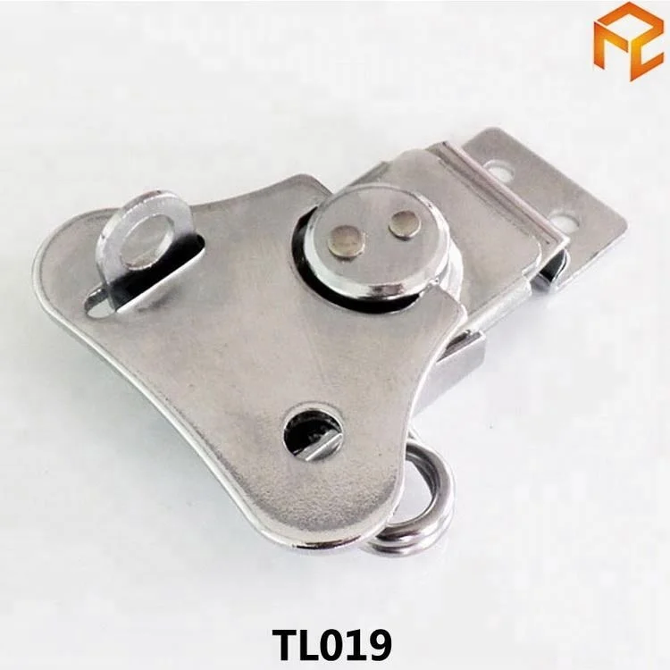 
Flight case hardware foshan factory produced chrome plated pad lockable turn latch 