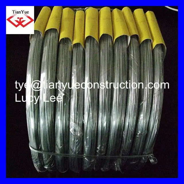 горячий окунутый& гальваническое мягкая железная проволока( завод)