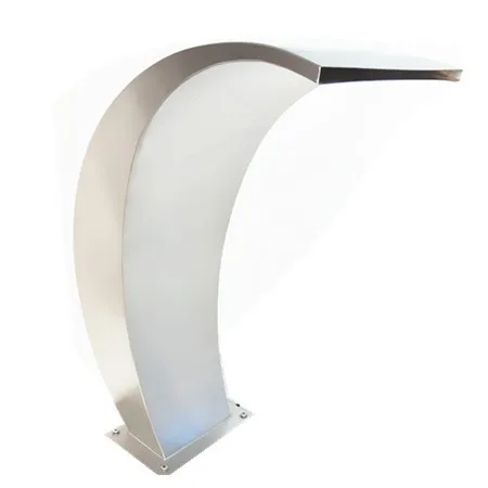 Водопад из нержавеющей стали с лезвием для воды для использования в помещении для бассейна