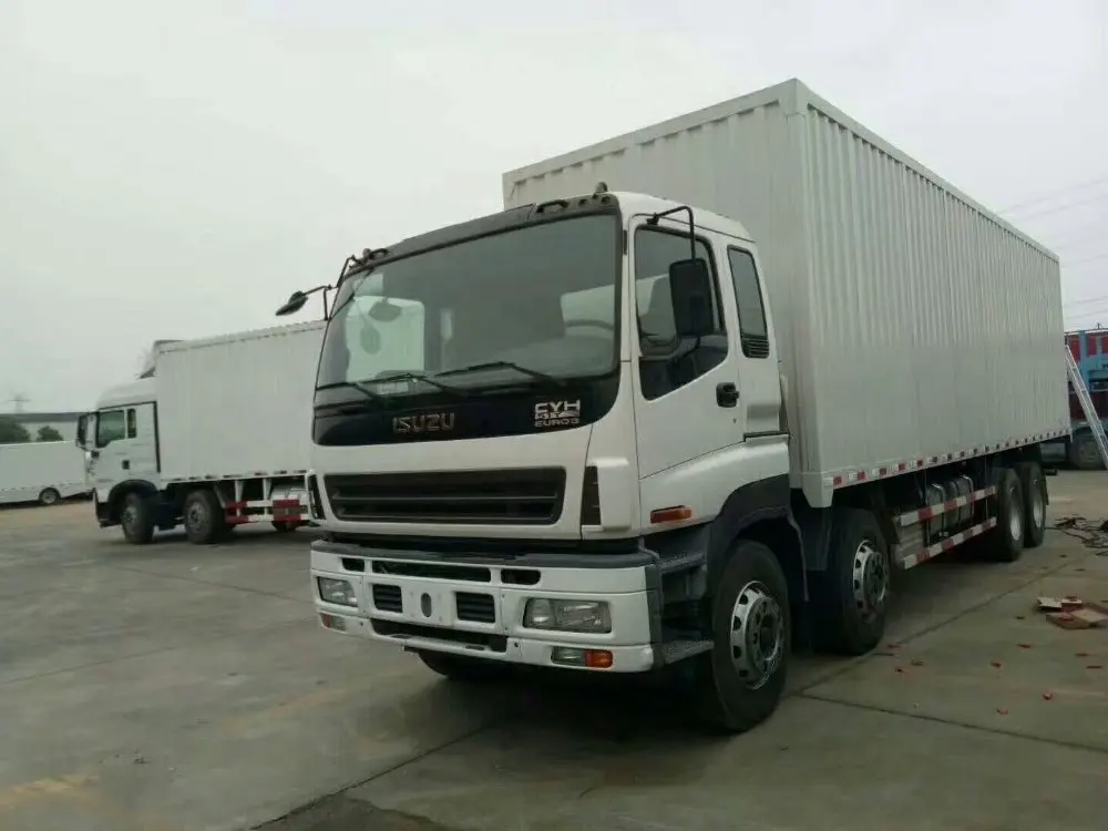 Origin made in Japan wushiling 12 wheels cargo box vending truck