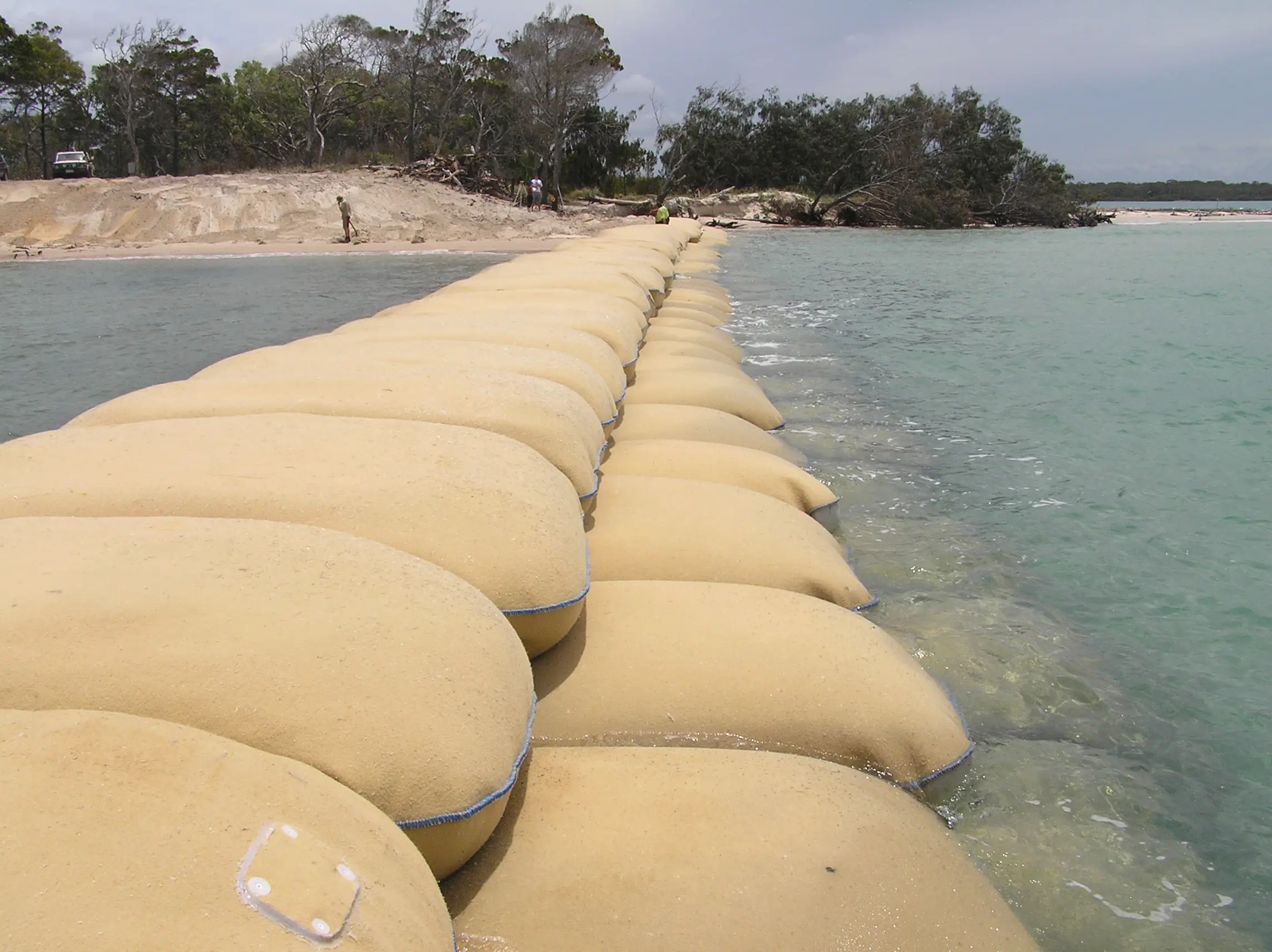 PP geotextile fabric sand bag for flood protection and erosion control