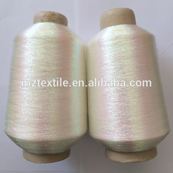 2x30D Polyester Core MX Type Iridescent Metallic Lurex Yarn