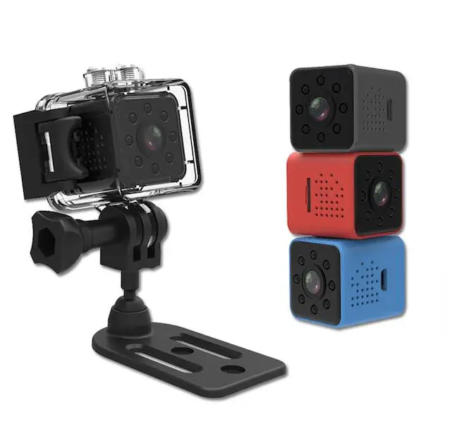 SQ23 wireless small sport video camera wifi  1080P action camera wide angle  12mp waterproof sport camera