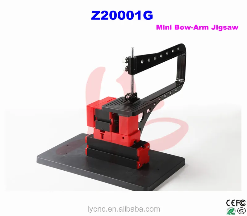 Z20001G Mini Lathe Machine Bow-Arm Jig Saw Metal Motor Blade and Gear Tools