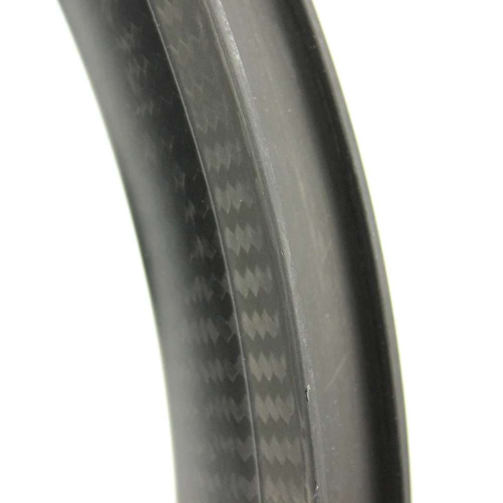 406mm carbon rims clincher three spoke carbon fiber wheels for BMX folding bike