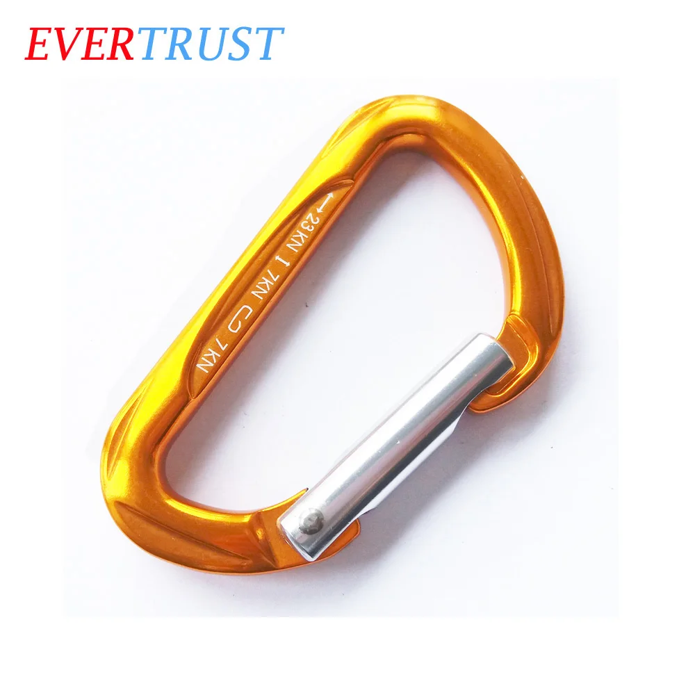 
strong breaking load 7 KN wholesale bulk aluminum carabiner 