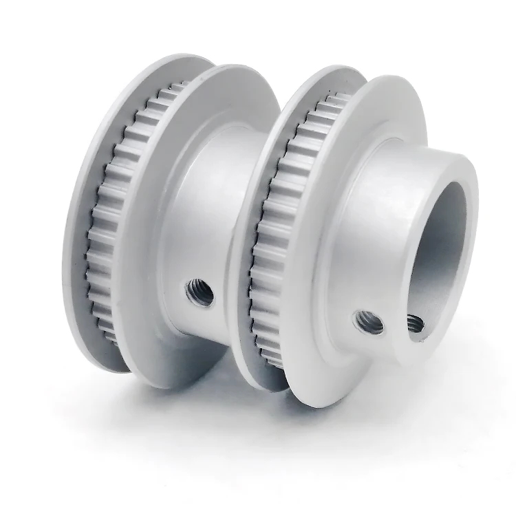 46 Tooth MXL025 Pitch 2.032mm Bore 5mm to 18mm Belt width 1/4' Steel Pulley Wheel