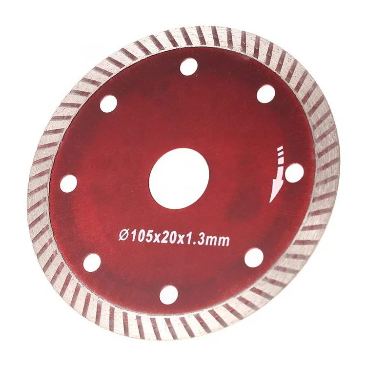 4.5 inch 115mm Hot Press DIY Popular Turbo Shape Hot Press Diamond Saw Blade for Wet Dry cutting