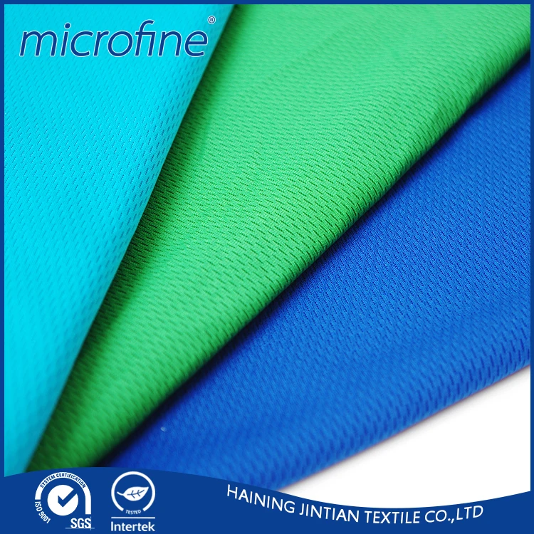 Горячие продажи полиэстер основовязального сетки для спортивной рубашке