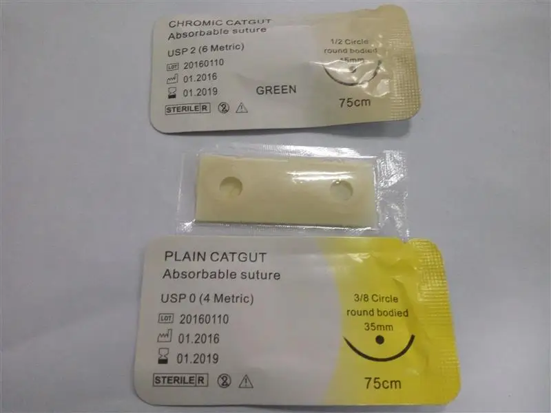 Low price disposable chromic catgut surgical suture factory