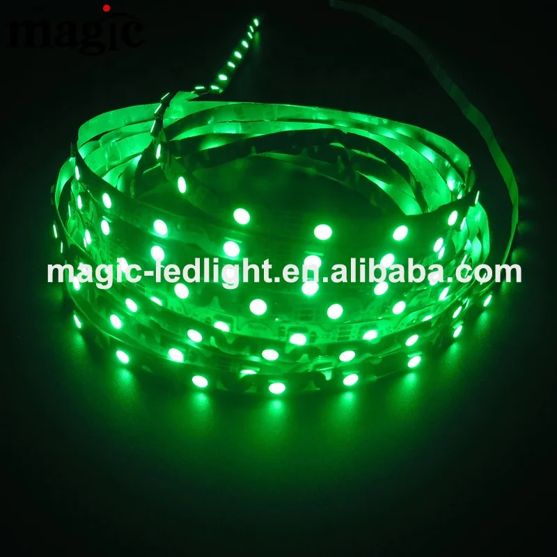 S Тип зигзаг 12 В 24 водонепроницаемый SMD5050 PWM 4 провода гибкая светодиодная лента RGB