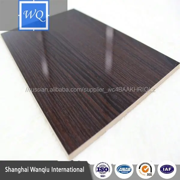 УФ-МДФ Панели Цвет Древесины Декоративные Панели МДФ