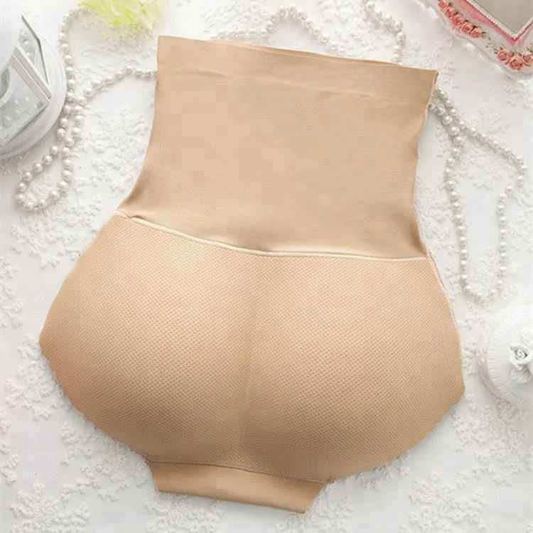 OEM Young Girls Stylish High Waist Lace Hip Enhancers Womens Panties