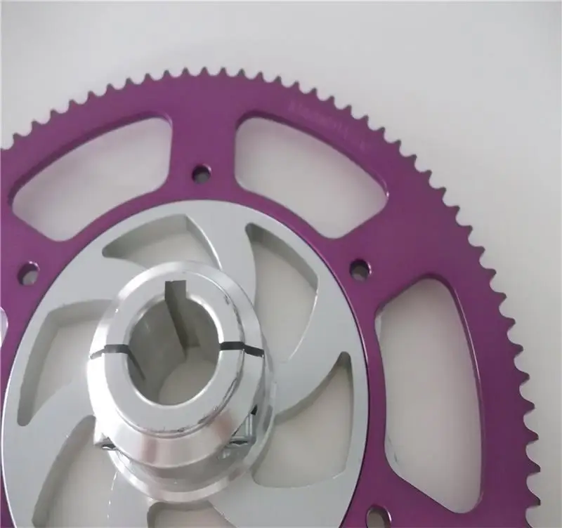 219 pitch racing go karting sprocket with square hole