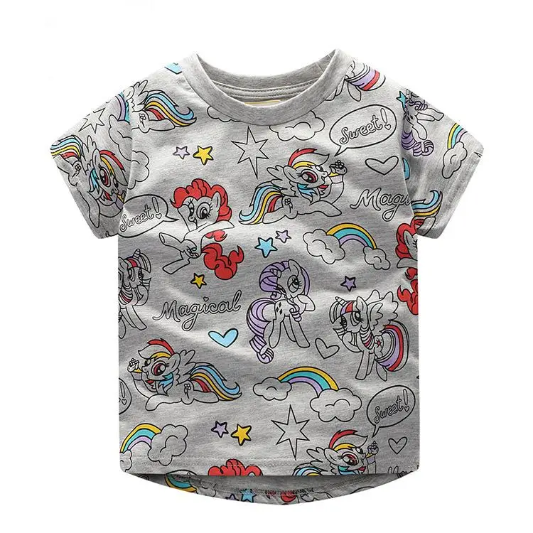 
fashion little children bulk infant tops wholesale baby pink colour t shirts Indonesia UK African suits korea t-shirt 