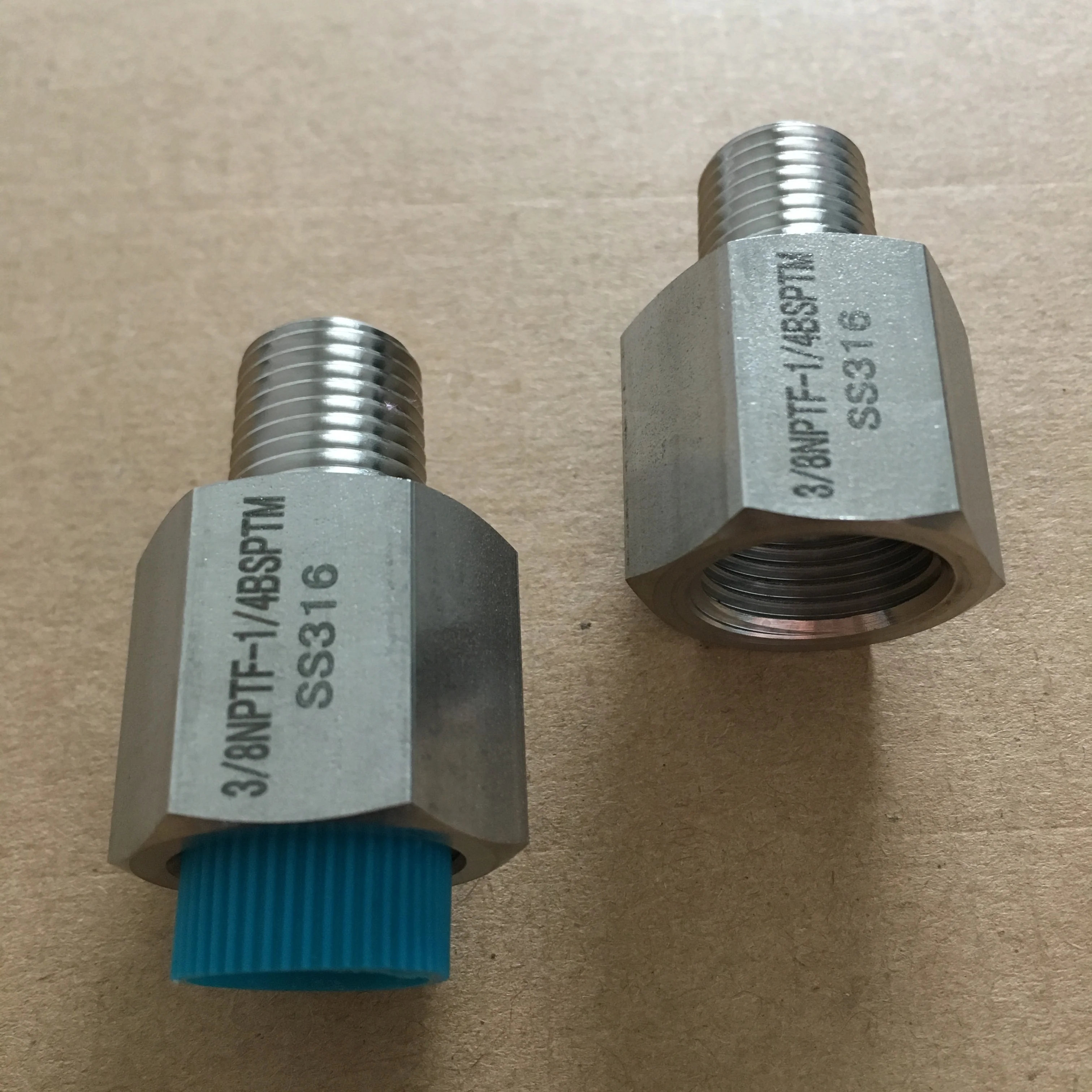 Stainless Steel high pressure reducer hydraulic/compression adaptors female to male