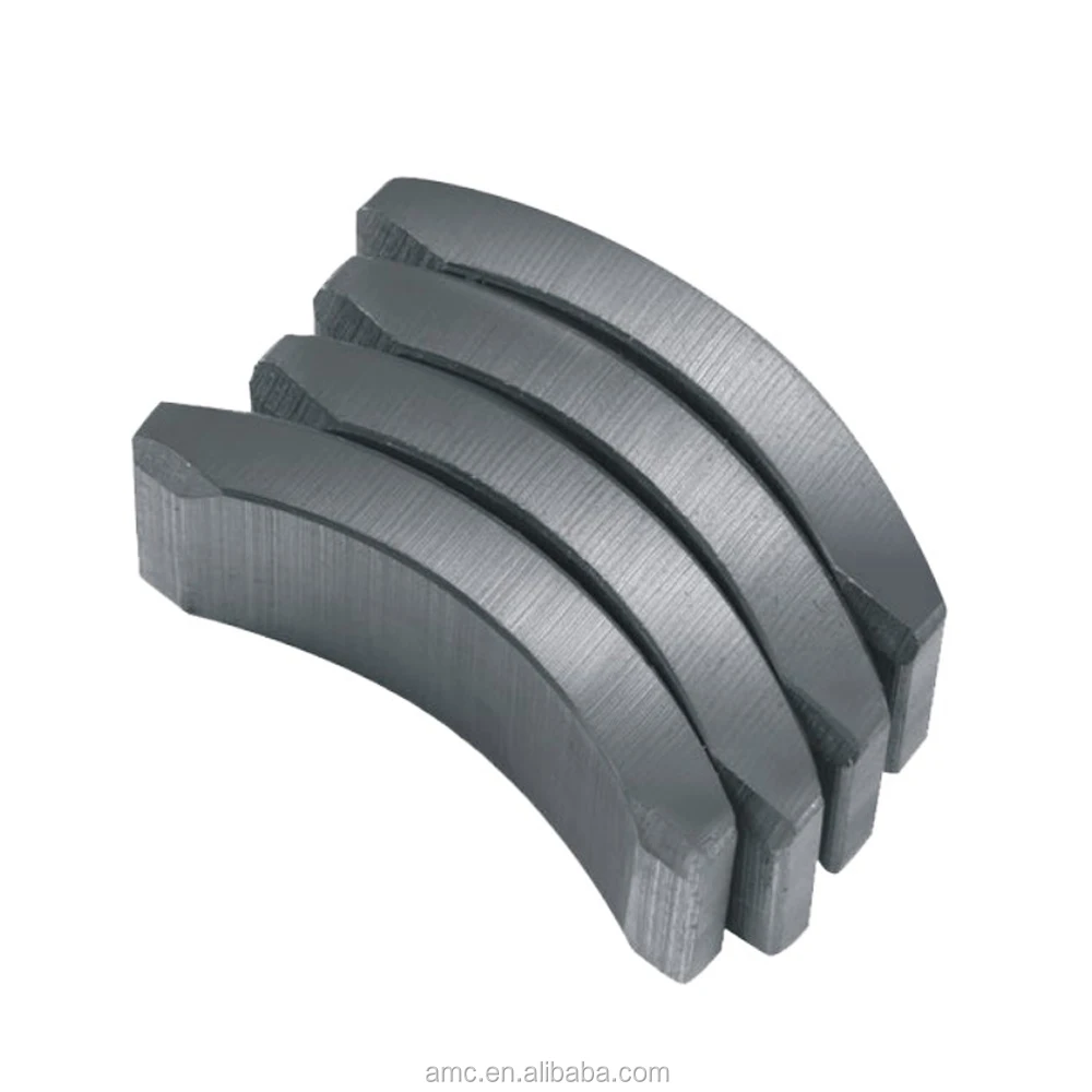 strong arc ferrite segment for magnetic generator free energy