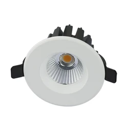 0-10V  Dimmable  LED downlight 10W 12W Cob Led Ceiling Down Light