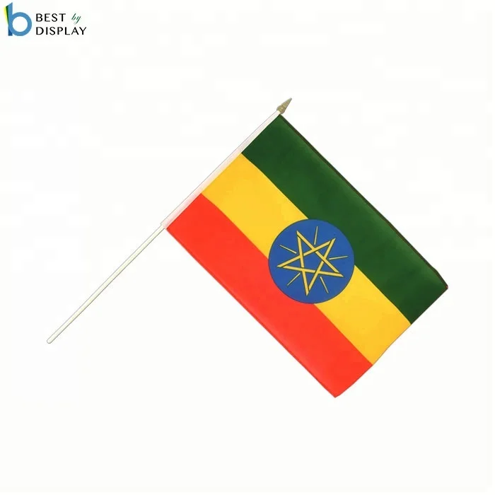Wholesale Low Price Online Shopping Outdoor Use Polyester Ethiopia Old Flag