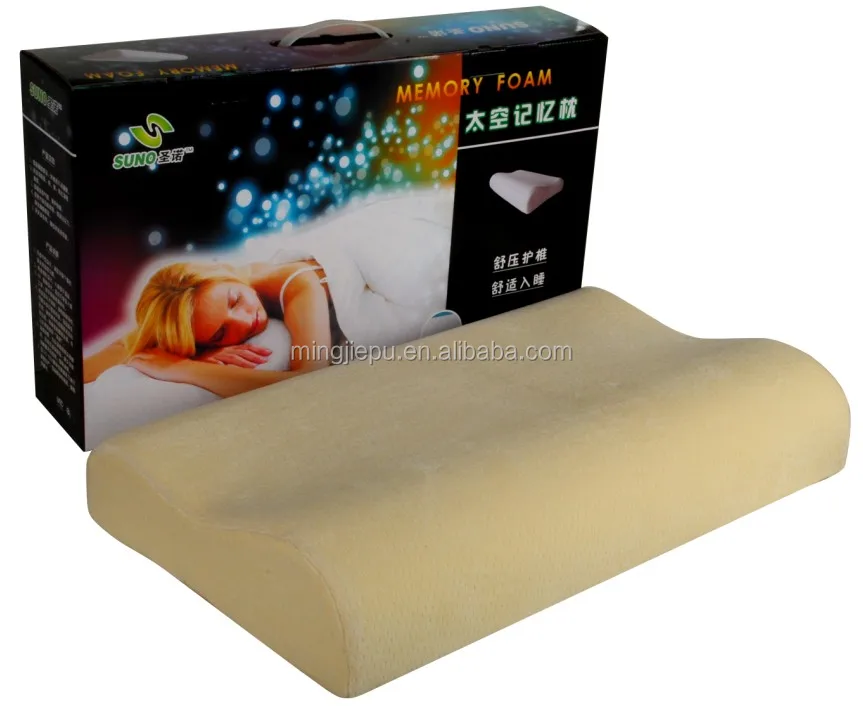 Ergonomic Sleeping Pillow, Cold silicon gel memory foam pillows