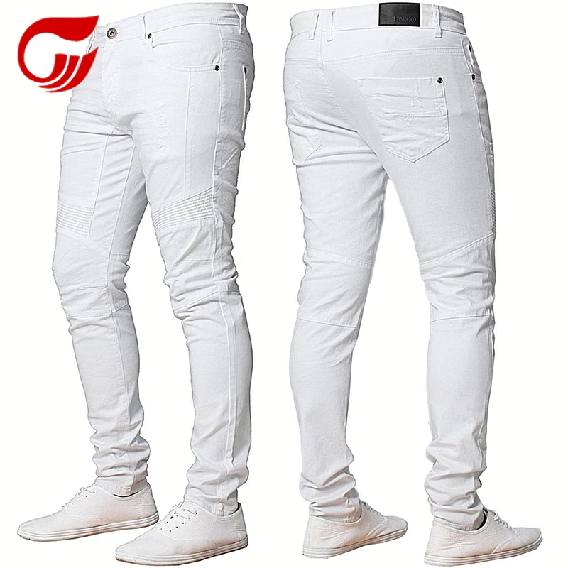 
color brand custom ripped new style denim jeans for men 