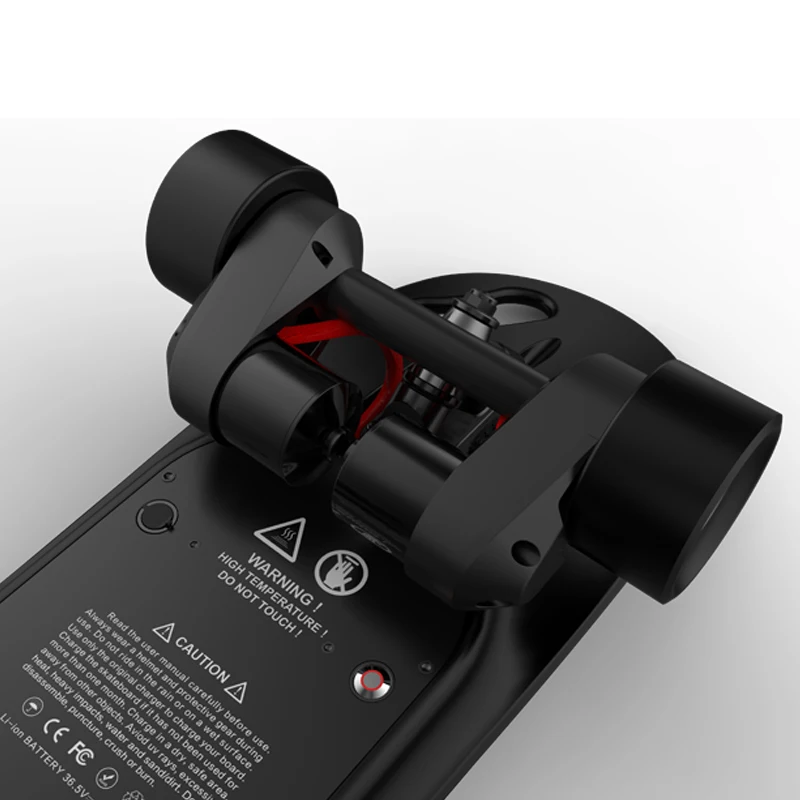 
iFasun hangzhou factory aero plastic alloy deck wireless remote electric skateboard with dual belt motor 