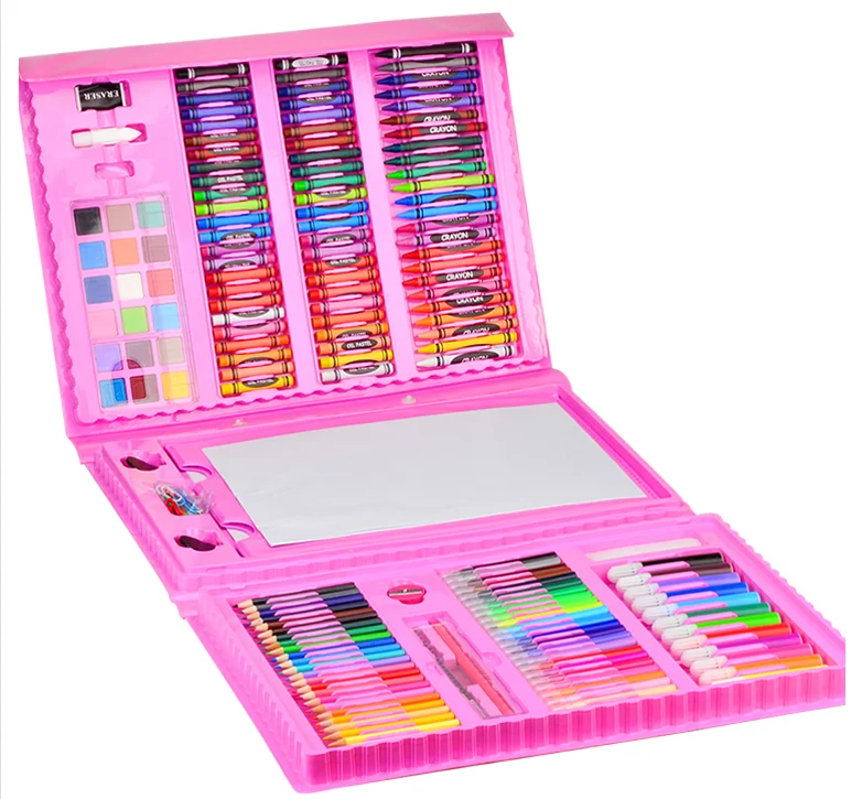 
Watercolor Paint Set Stationery Items for School Kids DIY Drawing Kit Water Color Paints >6 Years Old Paper Glass 12ml 