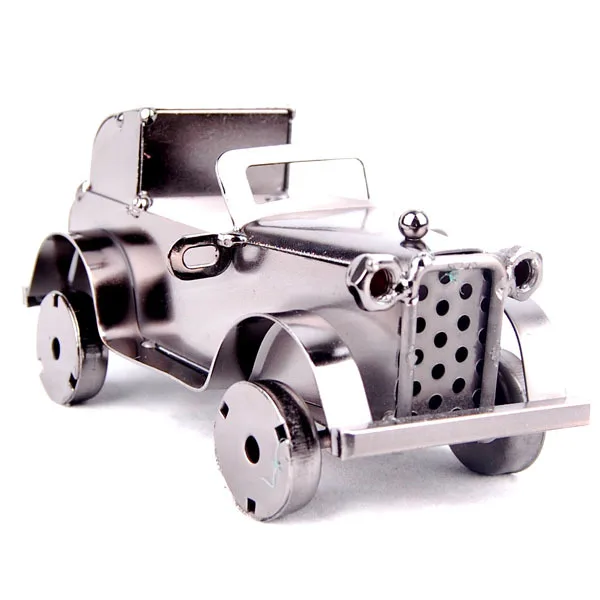Mettle Iron Retro Car Models European Home Furnishing Decoration Antique Handicrafts