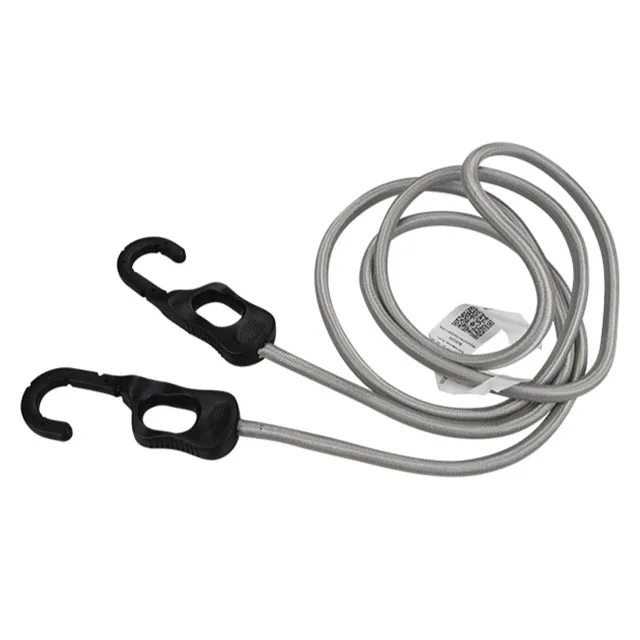 Strong plastic hook bungee cords with finger holder