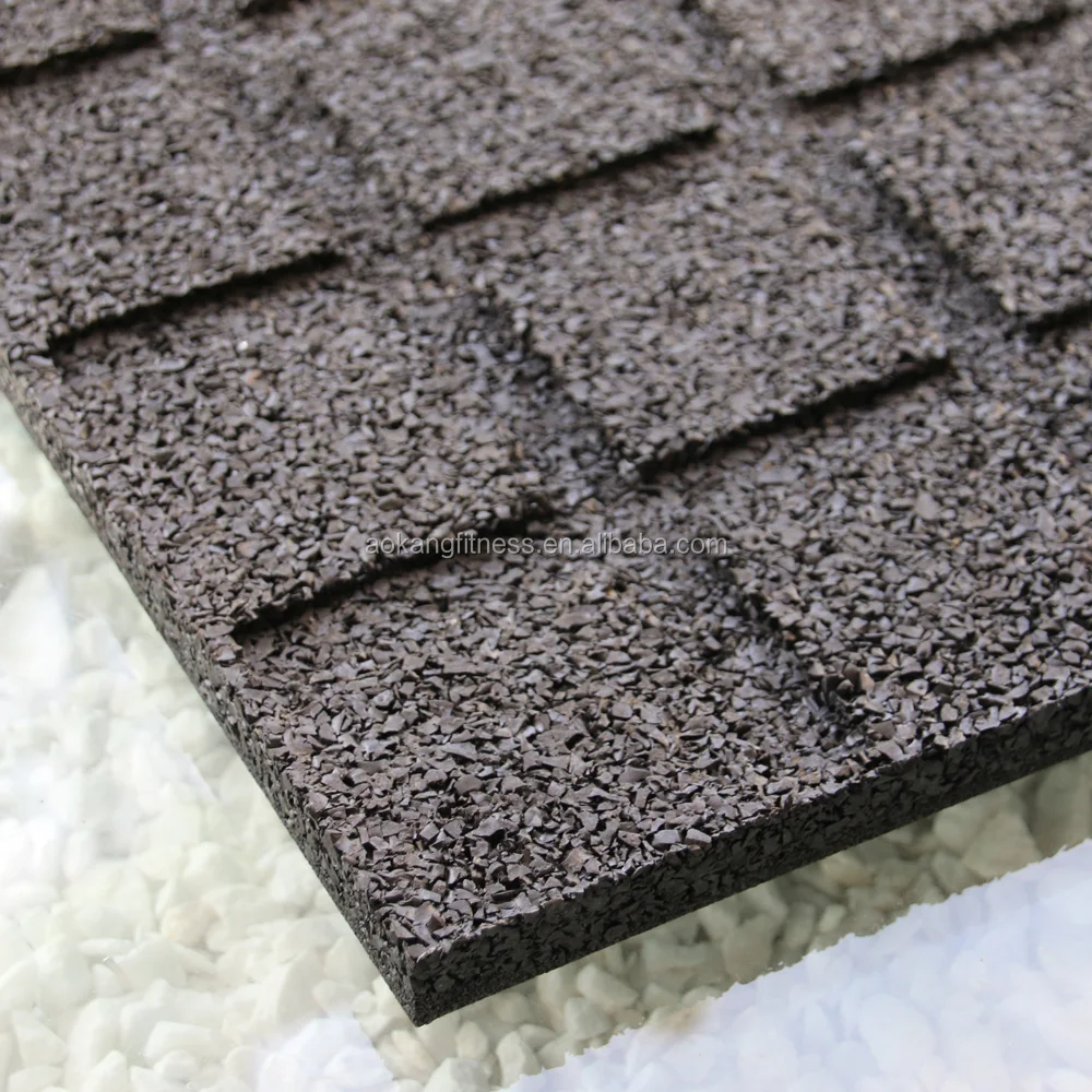 Crossfit/Fitness Center Gym Rubber Floor Mat 20mm