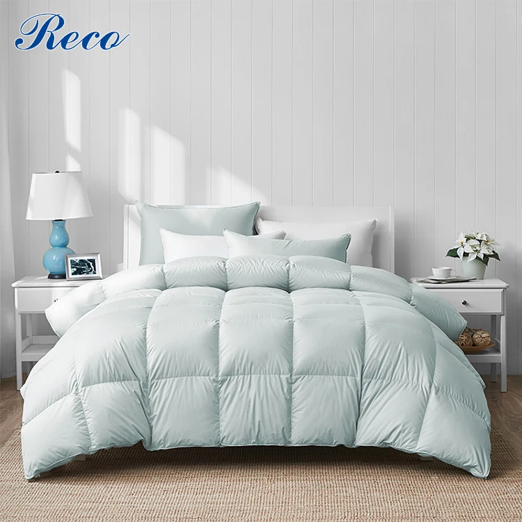 Reco Duck Feather Comforter White Goose Down Duvet Quilt with All Sizes