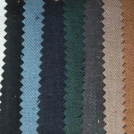 #2904#100% French Linen Twill fabric Wholesale, Yarn Dyed Linen Twill fabric for linen pants, for clothing Organic High Quality