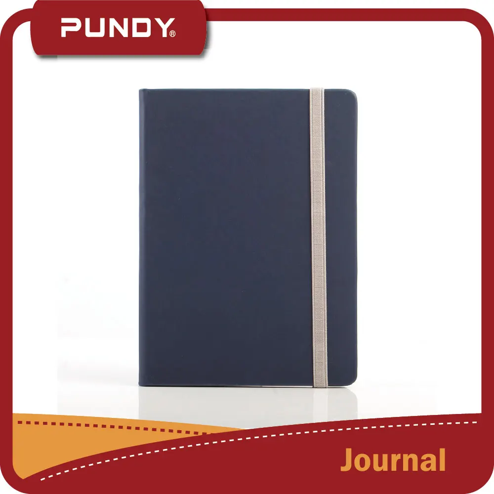 leather cover material and hardcover style paper notebook